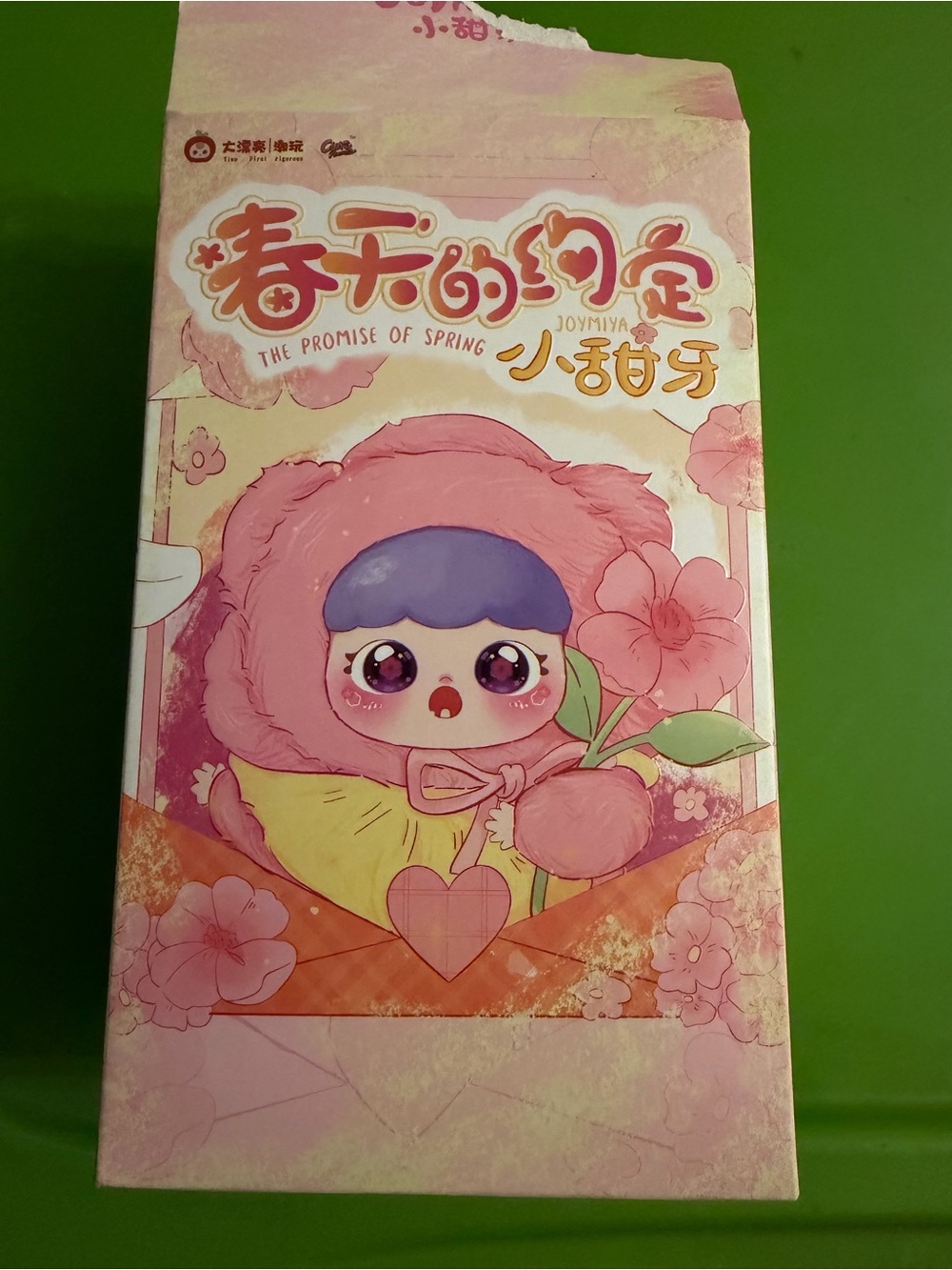 The Promise of Spring Pink Character Box